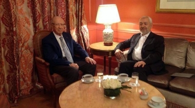 الغنوشي عرض على السبسي رئاسة الجمهورية و4 حقائب وزارية