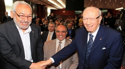 لقاء السبسي بالغنوشي في باريس تم بوساطة أمريكية وأوروبية وعربية