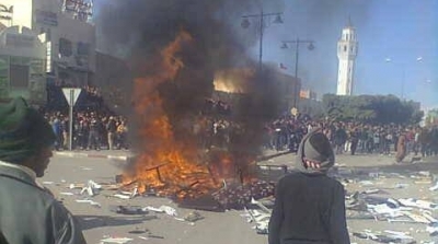 قفصة : اقتحام مقر حركة النهضة و اتلاف محتوياته 