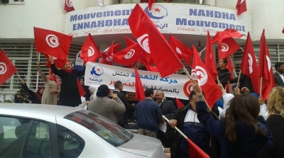 مونبليزير: أنصار حركة النهضة يحتفلون بالمصادقة على الدستور