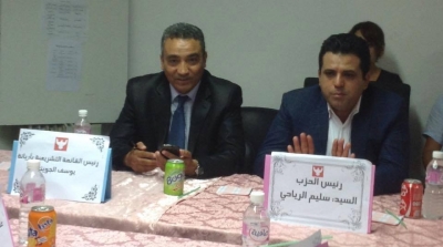 سليم الرياحي يعد أهالي منطقة حي التضامن بلقاء ثان سيكون في ملعب رياضي