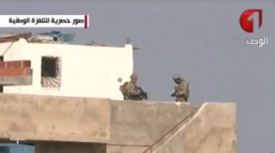خلية الازمة : العناصر الارهابية  في وادي الليل تستخدم اطفالها كدروع بشرية