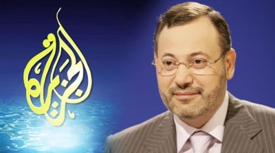 ايقاف مذيع الجزيرة أحمد منصور في برلين