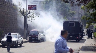 انفجار كبير في القنصلية الايطالية في القاهرة 