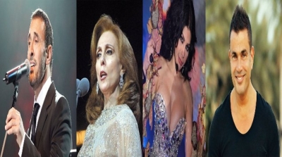 قائمة اغنى 10 فنانين عرب 