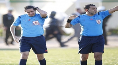 إيقاف الحكم مختار دبوس مؤقتا