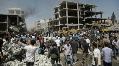 50 قتيلا و143جريحا بتفجير القامشلي شمال سوريا