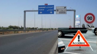 نابل :انقلاب حافلة سياح يسفر عن وفاة شخص وإصابة 10 آخرين