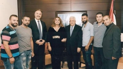 محمود عباس ضيف برنامج قهوة عربي على الوطنية الاولى 