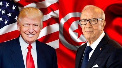 الباجي قائد السبسي يهنئ دونالد ترامب 
