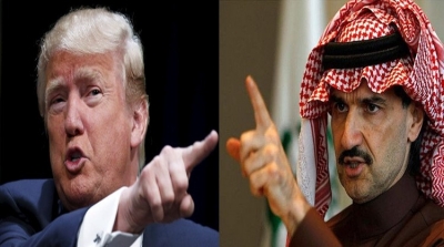 بعد ما اعتبره ''عارا'' على امريكا : الوليد بن طلال يهنئ ترامب 
