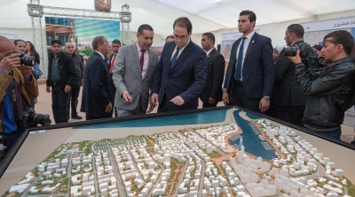 يوسف الشاهد يعطي اشارة انطلاق مشروع مرفأ تونس المالي