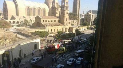 20 قتيلاً و 30 جريحا بانفجار استهدف كاتدرائية الأقباط بالقاهرة