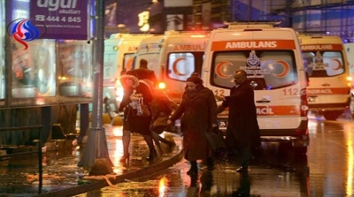 مقتل 35 شخصا  في هجوم مسلح على ملهى ليلي في اسطنبول