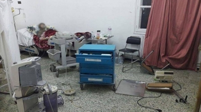  تكسير معدات و تجهيزات بمستشفى ابن الجزار بالقيروان  (صور )