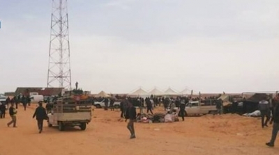 الجيش يقوم باطلاق النار لمنع اقتحام محطة الضخ بالكامور 