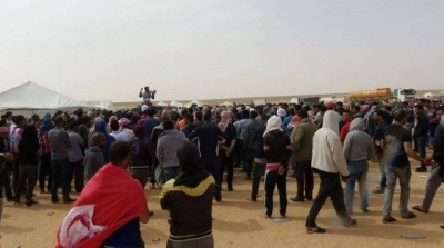 تطاوين : وفاة احد المحتجين 