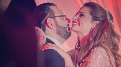 بالصور : زواج مغنية الاوبرا يسرى زكري من فنان اسباني 