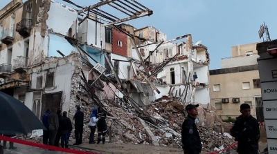 وفاة طفلين في حادثة انهيار عمارة بسوسة (تحيين)