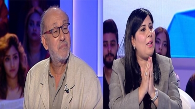مناوشة كلامية بين عبير موسي و فاضل الجعايبي بسبب المثلية 
