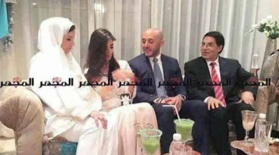 بن علي و ليلى الطرابلسي في ظهور نادر خلال حفل خطوبة ابنتهما حليمة (صور)