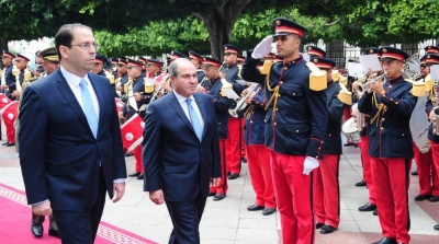 شرطة الموضة : يوسف الشاهد و هاني الملقي بنفس لون ربطة العنق 
