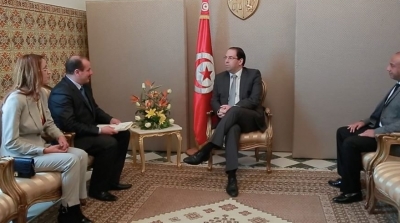 Youssef Chahed rencontre les présidents de l'AMT et du SMT