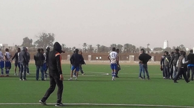 جربة : الجماهير تحتاج الملعب و الامن يستعمل الغاز المسيل للدموع 