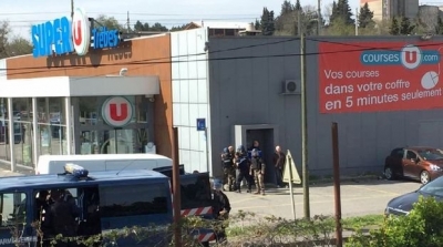 انتهاء عملية احتجاز الرهائن بمقتل شخصين داخل متجر جنوبي فرنسا