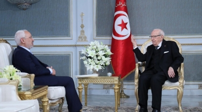 Le président de la République s'entretient avec Rached Ghannouchi 