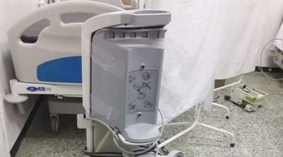 مستشفى القيروان : تكسير تجهيزات و معدات قسم القلب من طرف مواطن 