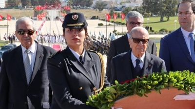 Cérémonie au Carré des martyrs en commémoration des événements du 9 avril 