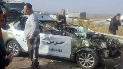 كركر : 3 قتلى و10 جرحى في حادث اصطدام اكثر 25 سيارة وشاحنة