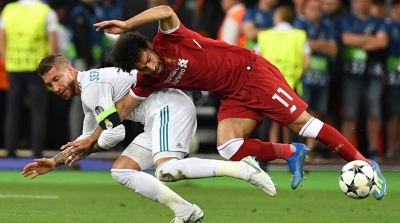 محامي مصري يطالب راموس بمليون يورو بعد إصابة صلاح 