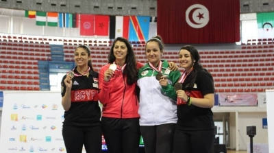 المنتخب الوطني للسيدات يتوج ببطولة إفريقيا للمبارزة بالسيف