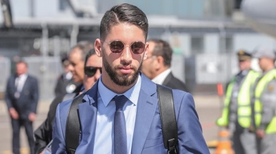 وصول المنتخب الوطني إلى موسكو 
