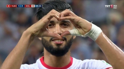 فرجاني ساسي يحرز أول هدف عربي في مونديال روسيا 
