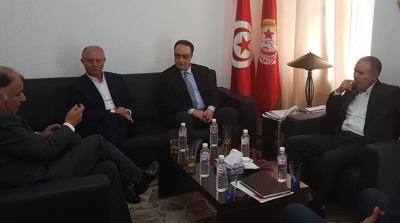 Hafedh Caid Essebsi chez Noureddine Tabboubi