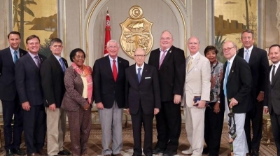 Des sénateurs américains reçus au Palais de Carthage