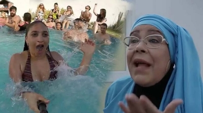 عزيزة بولبيار تعلق على مشاركتها في كليب ''هي اطيح و انا نطلعها''