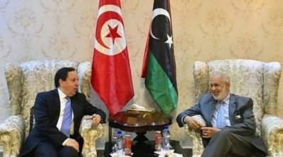 Khémaies Jhinaoui examine avec son homologue libyen l'évolution du processus politique en Libye