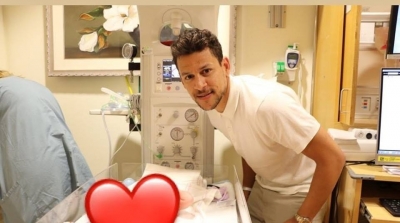 يوسف المساكني وأميرة الجزيري يرزقان بمولودة