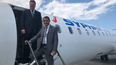 ثاني طائرة تابعة لشركة 'سيفاكس آرلاينز' تصل إلى مطار تونس قرطاج 