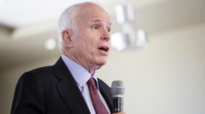 وفاة السيناتور الجمهوري الأمريكي جون مكين 