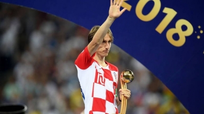 لوكا مودريتش يفوز بجائزة أفضل لاعب في أوروبا