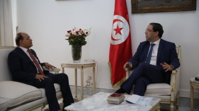 Youssef Chahed reçoit Chawki Tabib