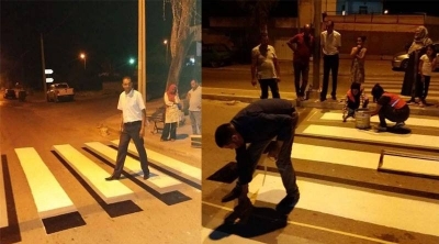 أكودة: أول ممر للمترجلين ثلاثي الابعاد