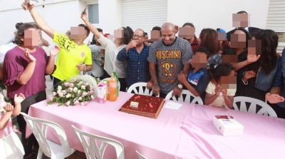 كادوريم يحتفل بعيد ميلاده مع اطفال مركز فاقدي السند في الزهروني و يتبرع لهم بـ100 الف دينار(صور)