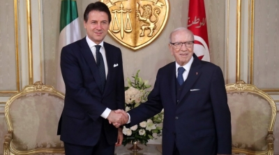 BCE reçoit le Premier ministre de l’Italie M. Giuseppe Conte 