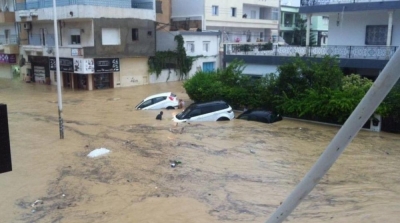 بنزرت : انقطاع طريق بسجنان بسبب ارتفاع منسوب مياه 'وادي العود'